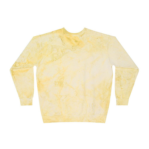 Serene Ocean Whisper - Unisex Color Blast Crewneck Sweatshirt