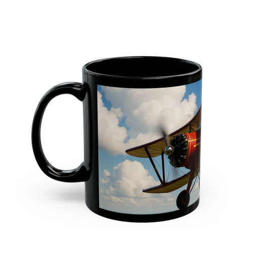 Wings of History - Black Mug (11oz, 15oz)