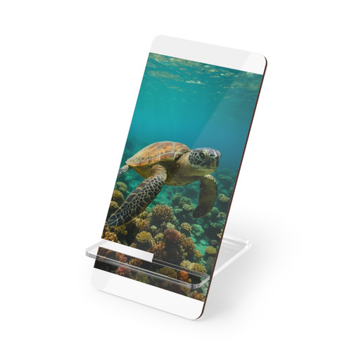 Serene Ocean Whisper - Mobile Display Stand for Smartphones