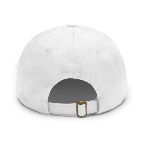 Wings of History - Dad Hat with Leather Patch (Round)