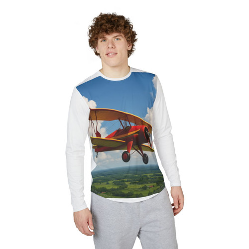 Wings of History - Men's UV Protection Long Sleeve Shirt (AOP)