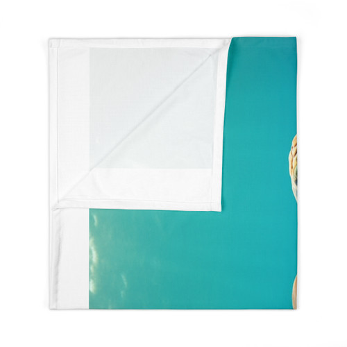 Serene Ocean Whisper - Baby Swaddle Blanket