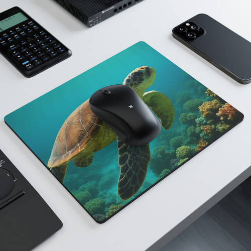 Serene Ocean Whisper - Rectangular Mouse Pad Serene Ocean Whisper - Rectangular Mouse Pad