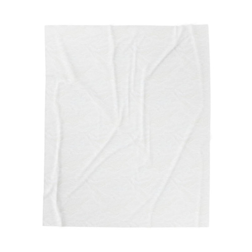 Serene Ocean Whisper - Velveteen Plush Blanket