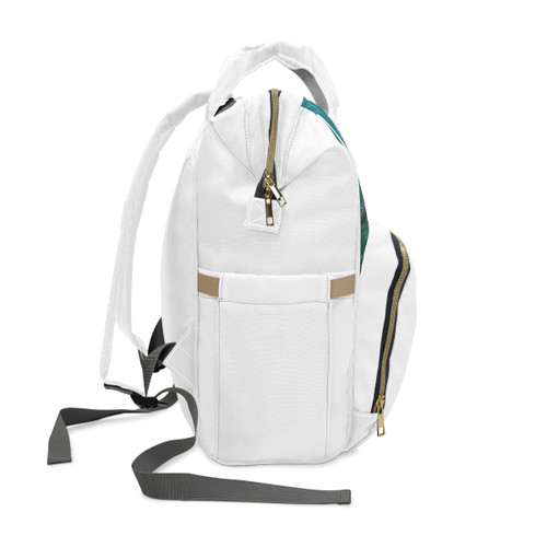 Serene Ocean Whisper - Multifunctional Diaper Backpack Serene Ocean Whisper - Multifunctional Diaper Backpack
