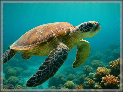 Serene Ocean Whisper - Yard Signs