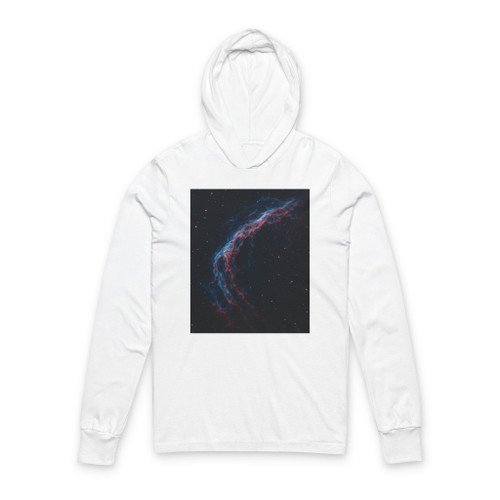 Stellar Veil - Unisex Hooded Long Sleeve Tee