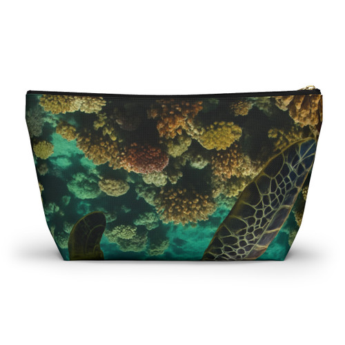 Serene Ocean Whisper - Accessory Pouch w T-bottom Serene Ocean Whisper - Accessory Pouch w T-bottom