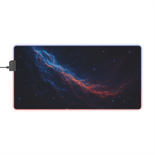 Stellar Veil - LED Gaming Mouse Pad