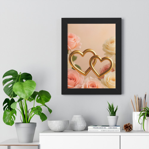Timeless Love - Framed Vertical Poster