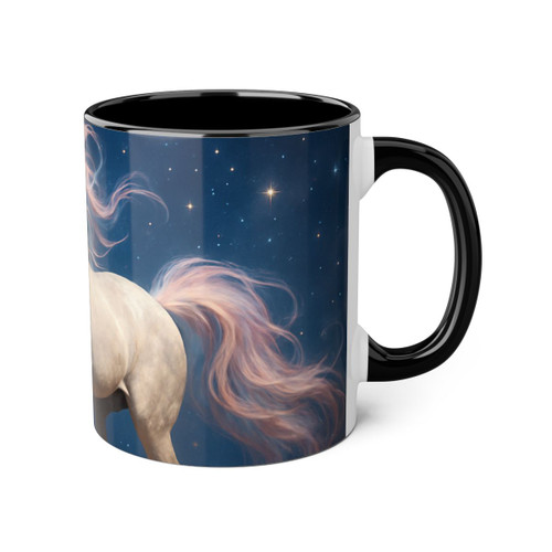 Celestial Dreamscape - Accent Mugs, 11oz