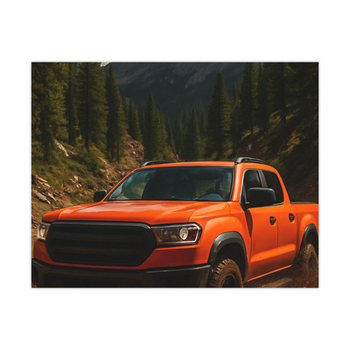 Rugged Trailblazer - Matte Posters