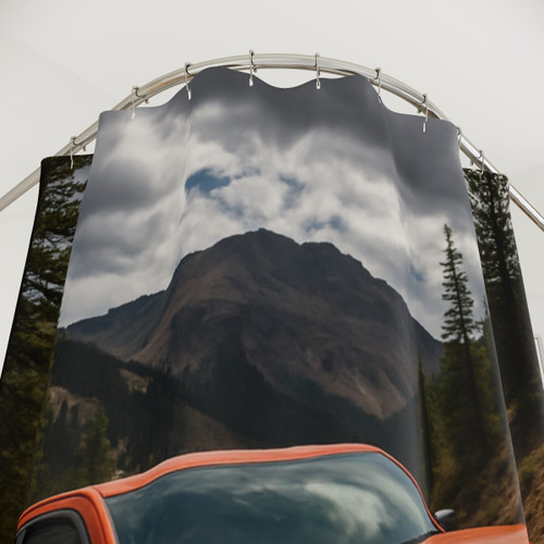 Rugged Trailblazer - Shower Curtains