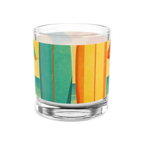 Retro Beach Getaway - Rocks Glass, 10oz Retro Beach Getaway - Rocks Glass, 10oz