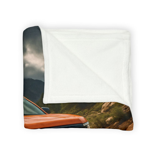 Rugged Trailblazer - Soft Polyester Blanket