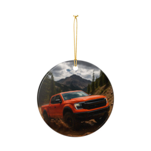 Rugged Trailblazer - Ceramic Ornaments (2-Side Print)