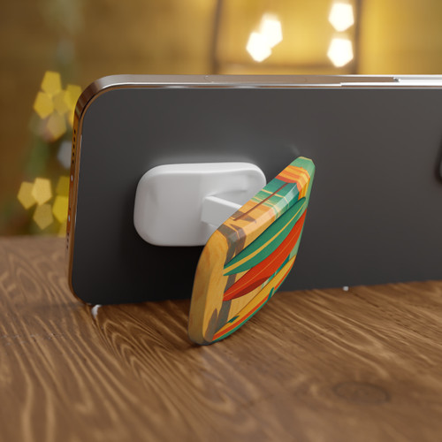 Retro Beach Getaway - Phone Click-On Grip