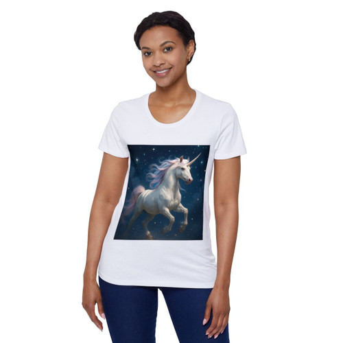 Celestial Dreamscape - Women's Organic Short Sleeve T-Shirt