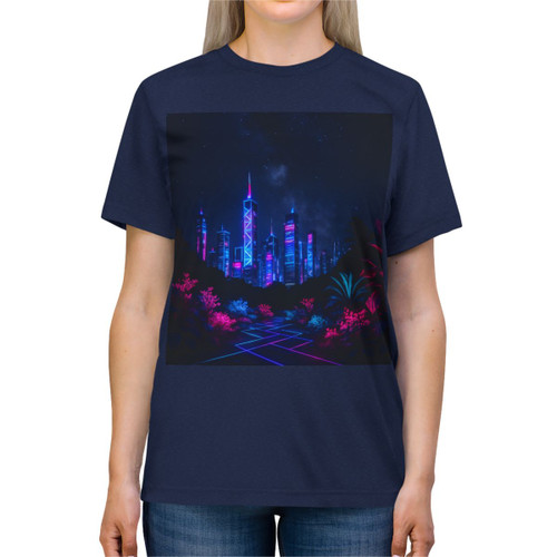 Neon Dreamscape - Unisex Triblend Tee