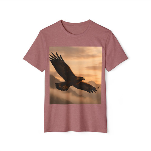 Eagle's Soar - Unisex Recycled Organic T-Shirt