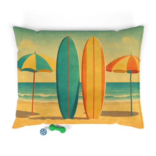 Retro Beach Getaway - Pet Bed
