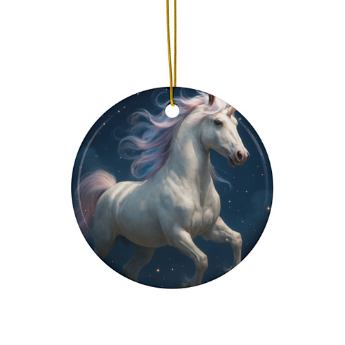 Celestial Dreamscape - Ceramic Ornament, 4 Shapes