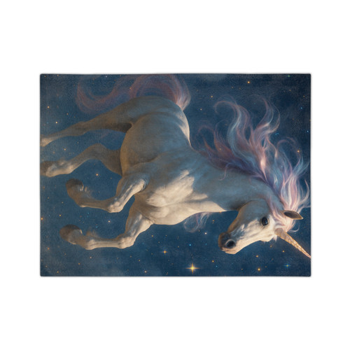 Celestial Dreamscape - Velveteen Microfiber Blanket