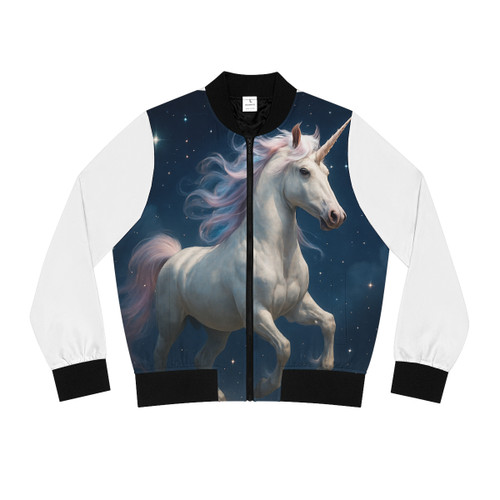 Celestial Dreamscape - Women's Bomber Jacket (AOP)