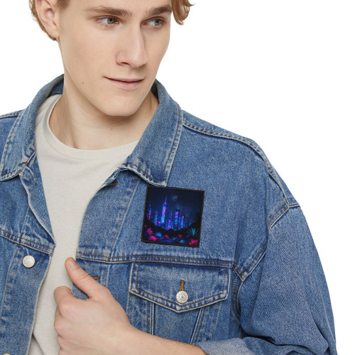 Neon Dreamscape - Iron-On Patches