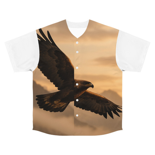 Eagle's Soar - Men's Baseball Jersey (AOP)