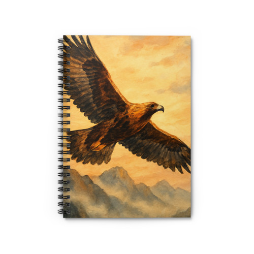 Eagle's Soar - Spiral Notebook - Ruled Line