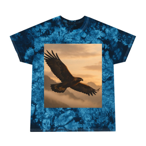 Eagle's Soar - Tie-Dye Tee, Crystal