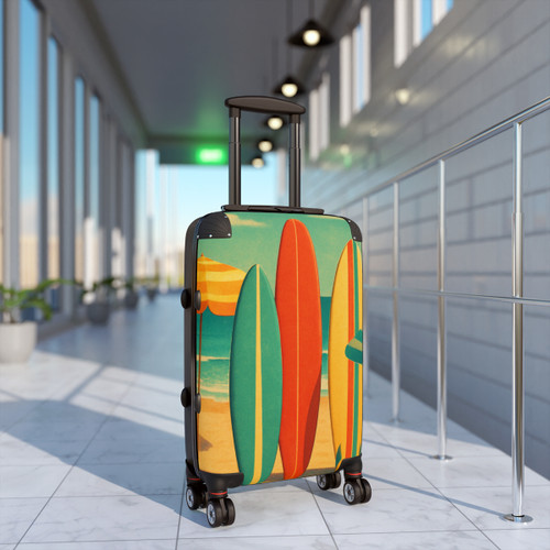 Retro Beach Getaway - Suitcases