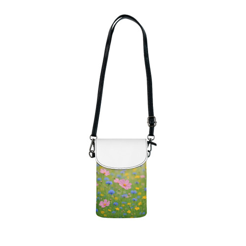 Whimsical Wildflowers - Small Cell Phone Wallet