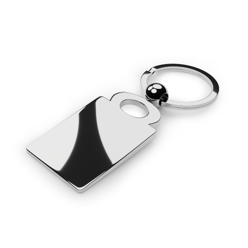 Whimsical Love Birds - Rectangle Photo Keyring