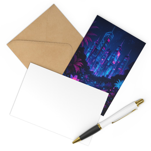Neon Dreamscape - Postcards (7 pcs)