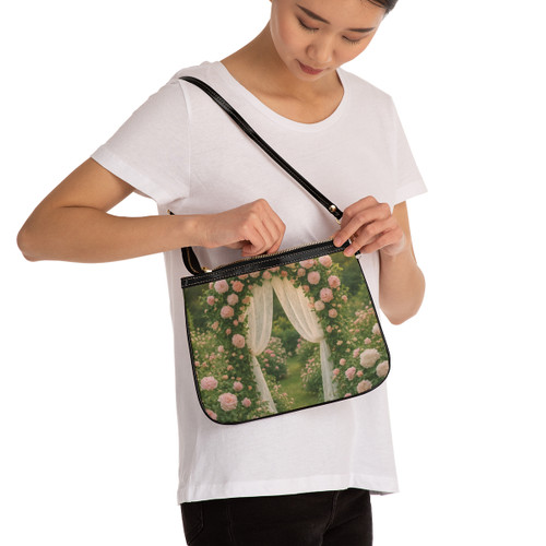 Whimsical Garden Bliss - Small Shoulder Bag Whimsical Garden Bliss - Small Shoulder Bag