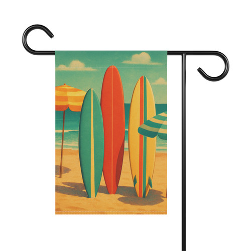 Retro Beach Getaway - Garden & House Banner
