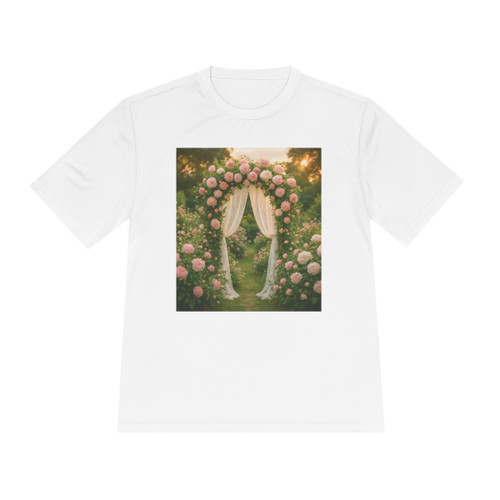 Whimsical Garden Bliss - Unisex Moisture Wicking Tee