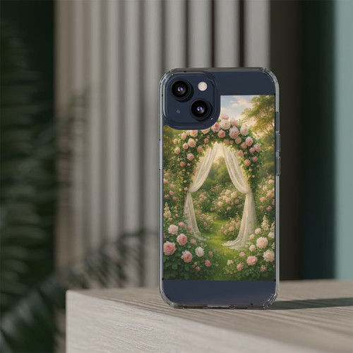 Whimsical Garden Bliss - Clear Impact-Resistant Cases