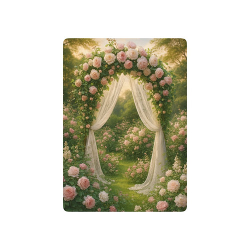 Whimsical Garden Bliss - Poker Playing Cards