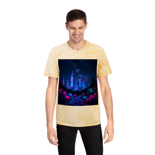 Neon Dreamscape - Unisex Color Blast T-Shirt