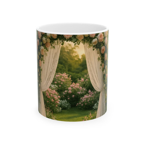 Whimsical Garden Bliss - Ceramic Mug, (11oz, 15oz)