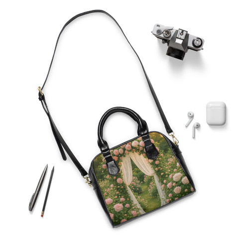 Whimsical Garden Bliss - Shoulder Handbag Whimsical Garden Bliss - Shoulder Handbag