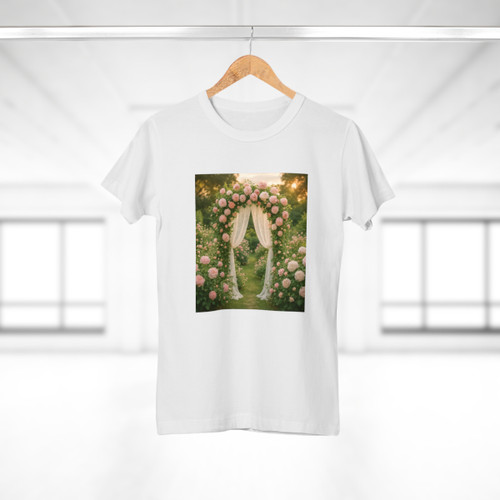 Whimsical Garden Bliss - Single Jersey Women's T-shirt
