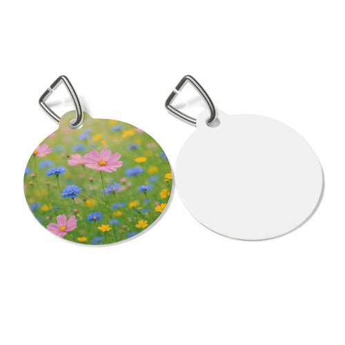 Whimsical Wildflowers - Pet Tag