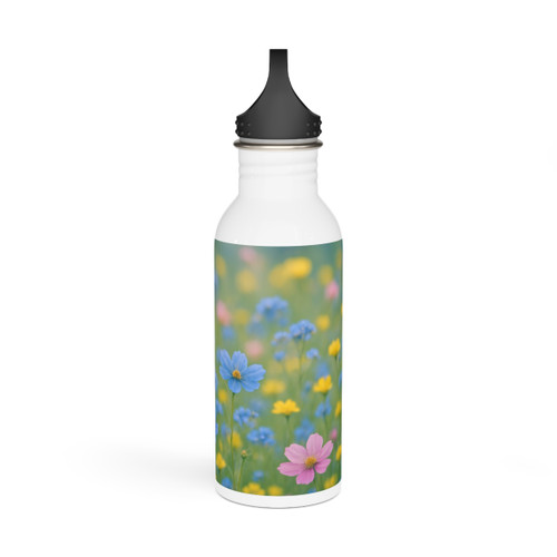 Whimsical Wildflowers - Stainless Steel Water Bottle