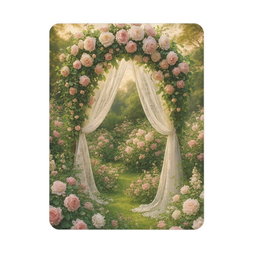 Whimsical Garden Bliss - Toddler Blanket