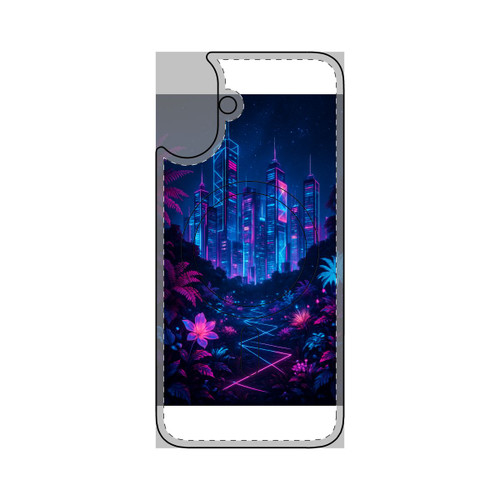 Neon Dreamscape - Magnetic Clear Impact-Resistant Cases