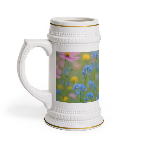 Whimsical Wildflowers - Stein Mug